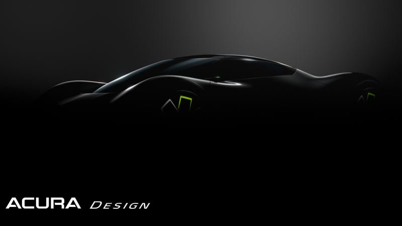Acura намекнула на спорткар NSX нового поколения
