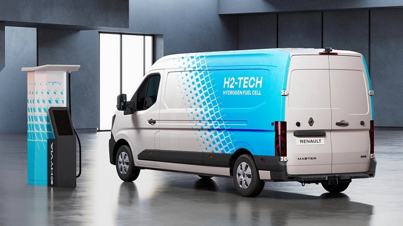 Новый водородный Renault Master H2-Tech: запас хода до 700 км и промышленная сборка