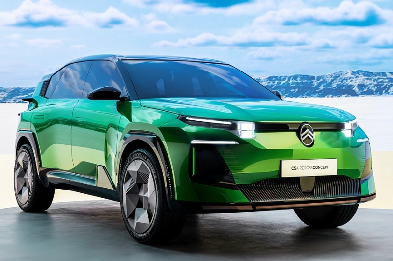 Кроссовер Citroen C5 Aircross сменит имидж в новом поколении