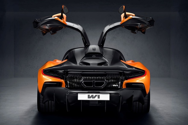 Новый флагманский суперкар McLaren W1: лёгкий plug-in гибрид мощностью 1275 л.с.