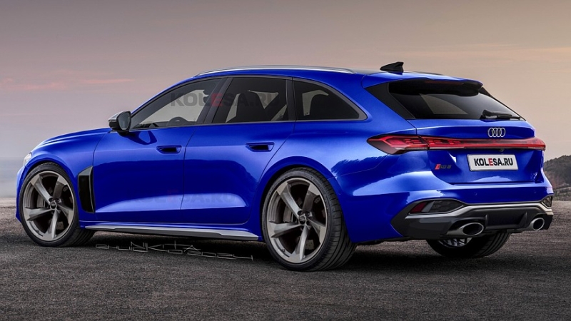 Универсал Audi RS5 Avant: новые изображения