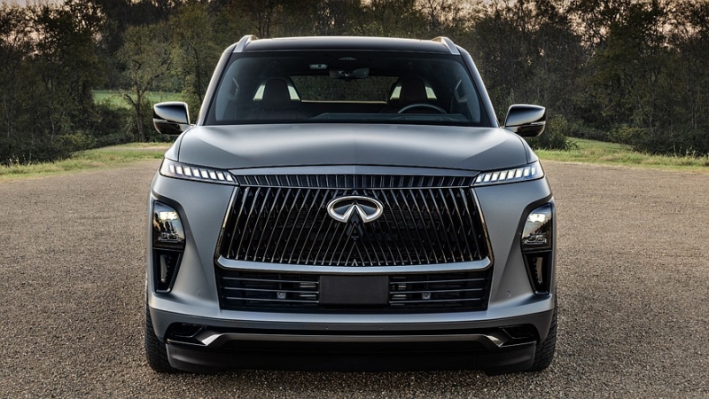 В Infiniti создали концепт на базе QX80 с телевизором в багажнике