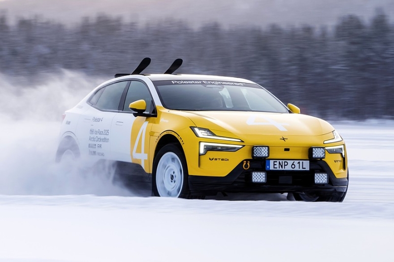 У Polestar 2, 3 и 4 появились спецверсии Arctic Circle в раллийном стиле