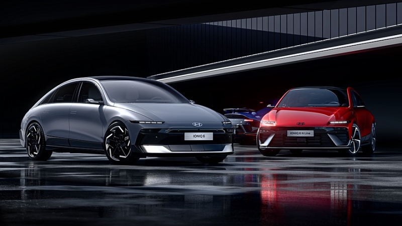 Hyundai Ioniq 6 стал похож на акулу после рестайлинга, анонсирована спортивная версия N
